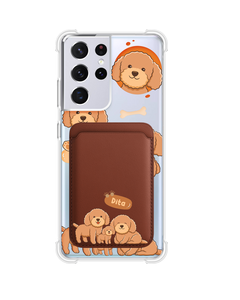 Android Magnetic Wallet Case - Poodle Squad 4.0