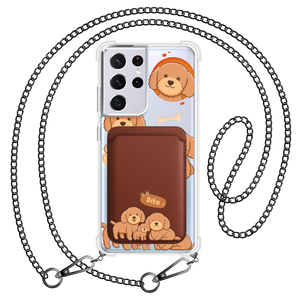 Android Magnetic Wallet Case - Poodle Squad 4.0