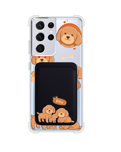 Android Magnetic Wallet Case - Poodle Squad 4.0