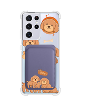 Load image into Gallery viewer, Android Magnetic Wallet Case - Poodle Squad 4.0
