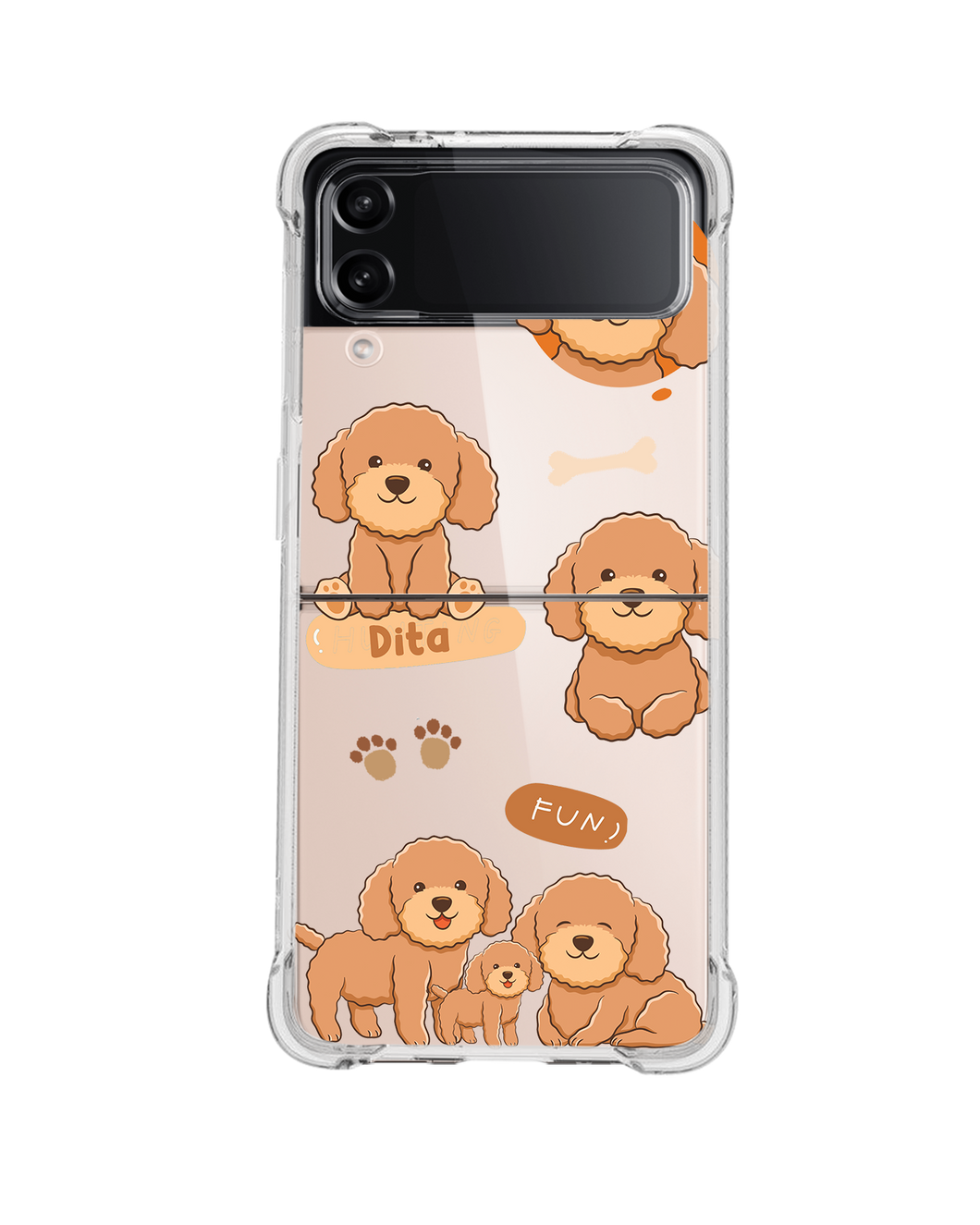 Android Flip / Fold Case - Poodle Squad 4.0