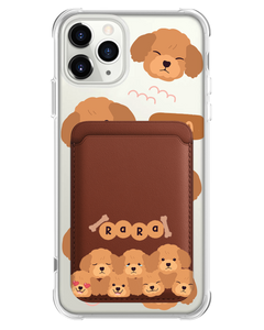 iPhone Magnetic Wallet Case - Poodle Squad 3.0