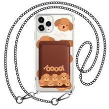 Load image into Gallery viewer, iPhone Magnetic Wallet Case - Poodle Squad 3.0
