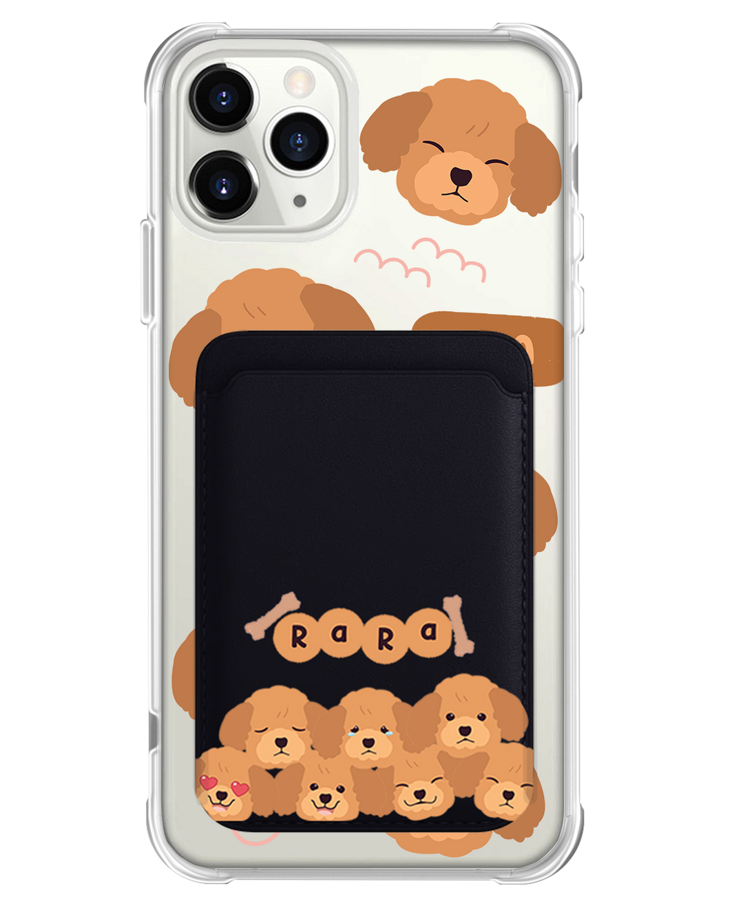 iPhone Magnetic Wallet Case - Poodle Squad 3.0