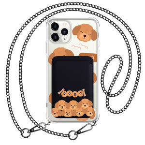 iPhone Magnetic Wallet Case - Poodle Squad 3.0