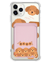 Load image into Gallery viewer, iPhone Magnetic Wallet Case - Poodle Squad 3.0
