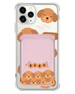 iPhone Magnetic Wallet Case - Poodle Squad 3.0