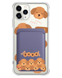 iPhone Magnetic Wallet Case - Poodle Squad 3.0