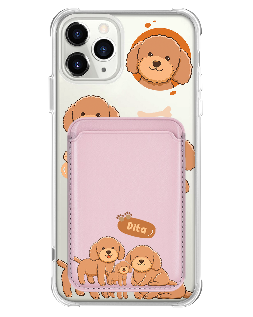 iPhone Magnetic Wallet Case - Poodle Squad 4.0