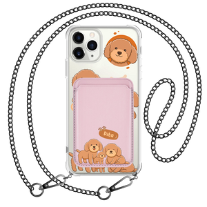 iPhone Magnetic Wallet Case - Poodle Squad 4.0