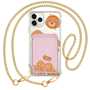 iPhone Magnetic Wallet Case - Poodle Squad 4.0