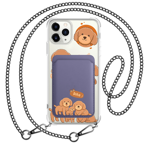 iPhone Magnetic Wallet Case - Poodle Squad 4.0