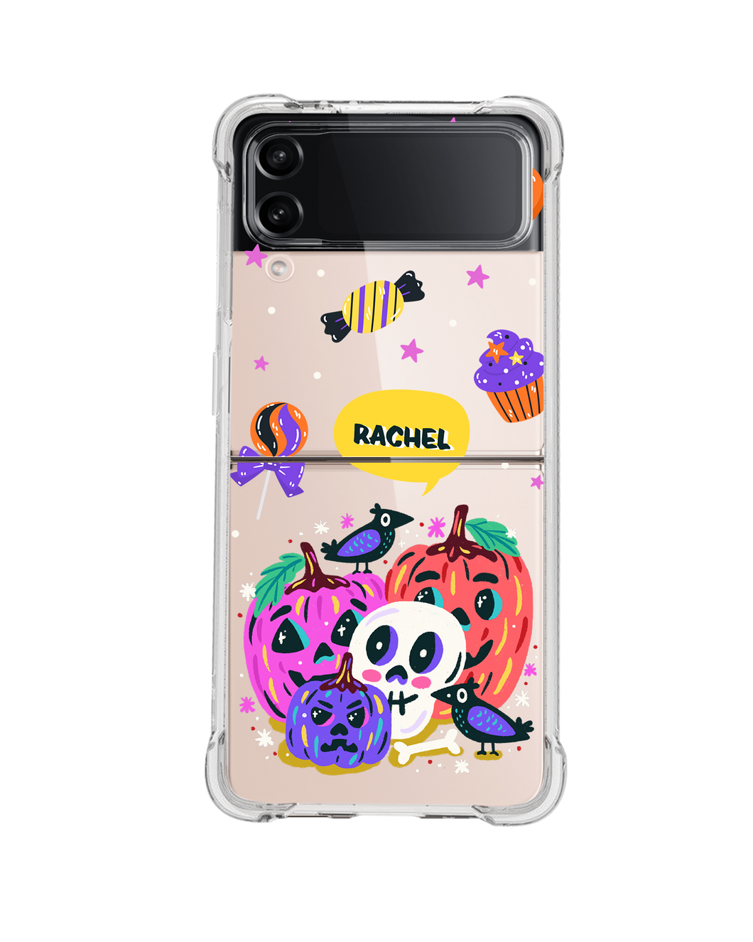 Android Flip / Fold Case - Pumpkins Monster