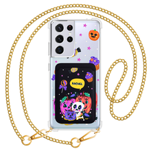 Load image into Gallery viewer, Android Magnetic Wallet Case - Pumpkins Monster
