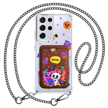 Load image into Gallery viewer, Android Magnetic Wallet Case - Pumpkins Monster
