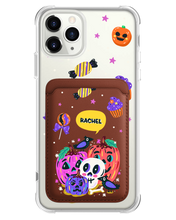 Load image into Gallery viewer, iPhone Magnetic Wallet Case - Pumpkins Monster
