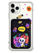 Load image into Gallery viewer, iPhone Magnetic Wallet Case - Pumpkins Monster
