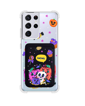 Load image into Gallery viewer, Android Magnetic Wallet Case - Pumpkins Monster
