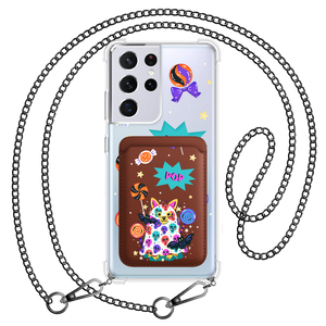 Android Magnetic Wallet Case - Puppy Monster