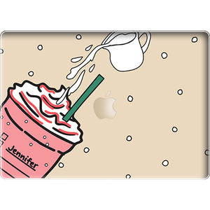 Macbook Snap Case - Raspberry Frappe