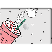 Load image into Gallery viewer, Macbook Snap Case - Raspberry Frappe
