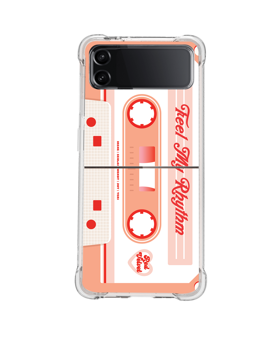 Android Flip / Fold Case - Red Velvet Cassette