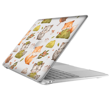 Load image into Gallery viewer, MacBook Snap Case - Racoon and Friends
