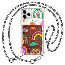 Load image into Gallery viewer, iPhone Magnetic Wallet Case - Rainbow
