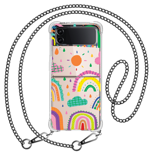 Android Flip / Fold Case - Rainbow