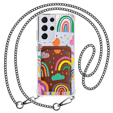 Load image into Gallery viewer, Android Magnetic Wallet Case - Rainbow
