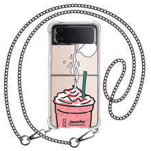 Load image into Gallery viewer, Android Flip / Fold Case - Raspberry Frappe
