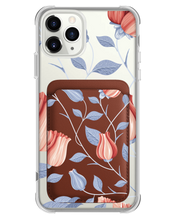 Load image into Gallery viewer, iPhone Magnetic Wallet Case - Red Tulips
