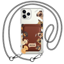 Load image into Gallery viewer, iPhone Magnetic Wallet Case - Ruff Family 1.0
