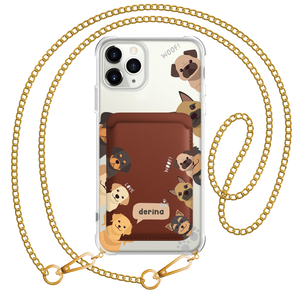 iPhone Magnetic Wallet Case - Ruff Family 1.0