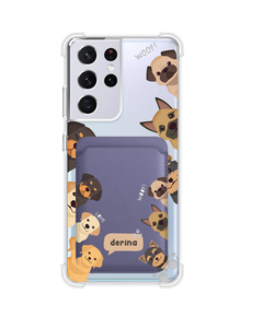 Android Magnetic Wallet Case - Ruff Family 1.0