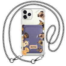 Load image into Gallery viewer, iPhone Magnetic Wallet Case - Ruff Family 1.0
