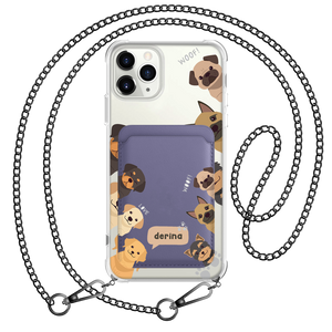 iPhone Magnetic Wallet Case - Ruff Family 1.0