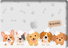 Load image into Gallery viewer, MacBook Snap Case - Ruff Family 2.0

