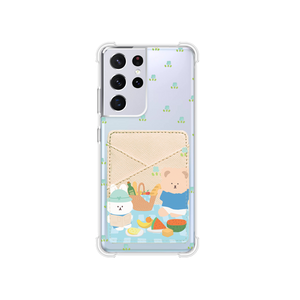 Android Phone Wallet Case - Picnic Bear 1.0
