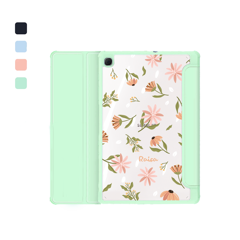 Android Tab Acrylic Flipcover - Cosmos Flower