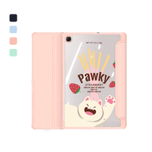 Load image into Gallery viewer, Android Tab Acrylic Flipcover - Pawky Cat
