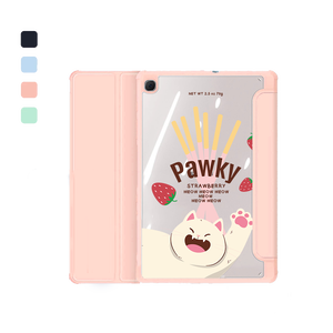 Android Tab Acrylic Flipcover - Pawky Cat