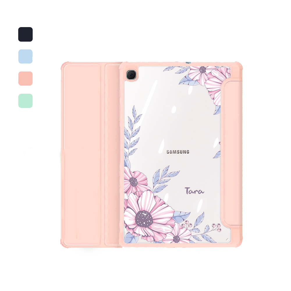 Android Tab Acrylic Flipcover - Pink Blossom