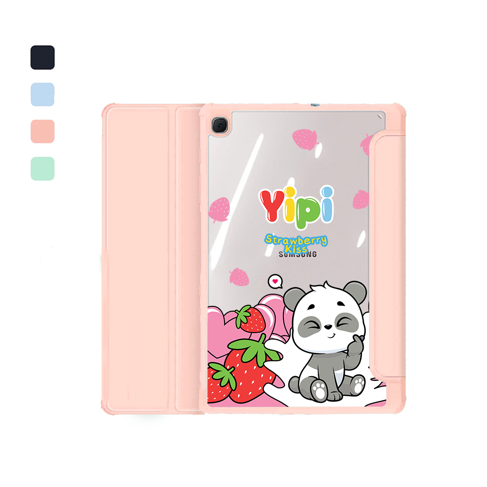 Android Tab Acrylic Flipcover - Yipi Strawberry Kiss