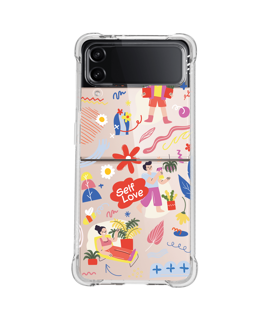 Android Flip / Fold Case - Self Love Sticker Pack 1.0