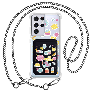 Android Magnetic Wallet Case - Self Love Sticker Pack 3.0