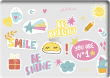 Load image into Gallery viewer, MacBook Snap Case - Self Love Sticker Pack 3.0
