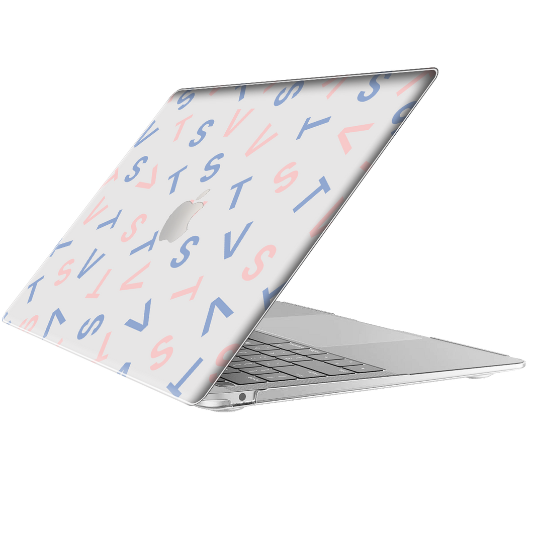 Macbook Snap Case - Seventeen Monogram