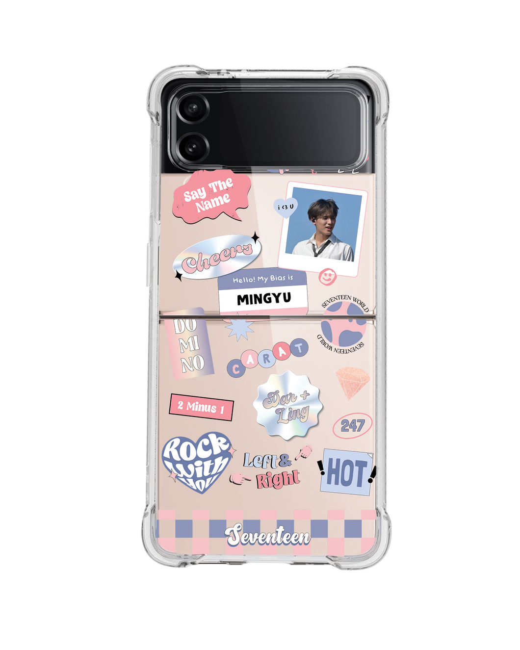 Android Flip / Fold Case - Seventeen World