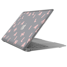 Load image into Gallery viewer, Macbook Snap Case - CUSTOM MONOGRAM 2.0 Rosewater
